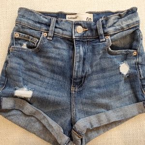 Garage denim short